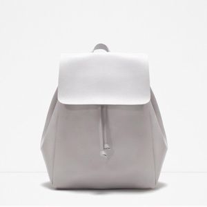 Zara grey backpack
